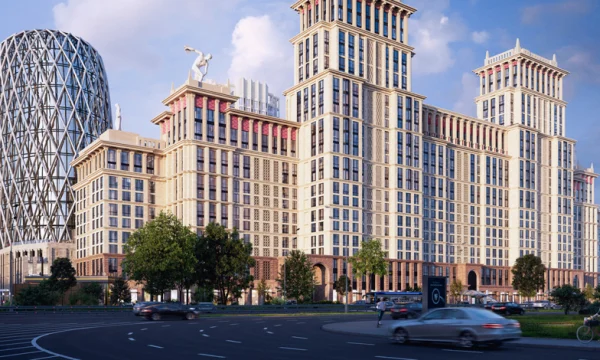 В Хамовниках возведут жилой квартал с офисным зданием в форме эллипсоида