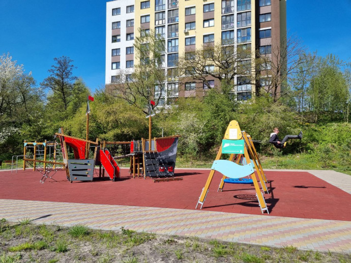 В городе Пионерском Калининградской области открыли новую благоустроенную территорию &laquo;Круг здоровья&raquo;