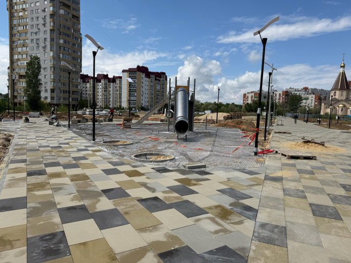 В Волгоградской области обновляются общественные территории
