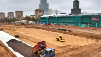 Реконструкция Центрального Московского ипподрома выполнена почти на 40%