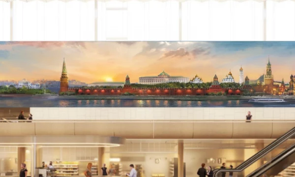 Мозаичные панно Москвы и Санкт-Петербурга украсят Ленинградский вокзал
