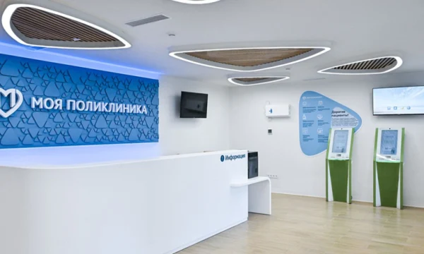 Реконструкция поликлиники в Филимонковском районе выполнена на 80%