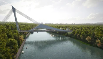 Владимир Ефимов: до конца 2028 года в столице возведут четыре моста с применением технологии вантового строительства