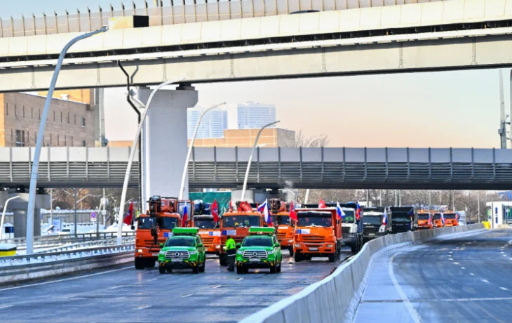 Владимир Ефимов: на путепроводе в СВАО проводят эксперимент по повышению прочности дорог