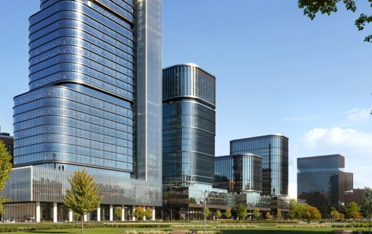 Владимир Ефимов: бизнес-центр с террасами начали строить в Хорошевском районе Владимир Ефимов: бизнес-центр с террасами начали строить в Хорошевском районе