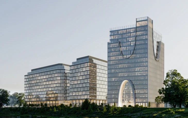 Владимир Ефимов: началось строительство крупного бизнес-центра в районе Хорошево-Мневники