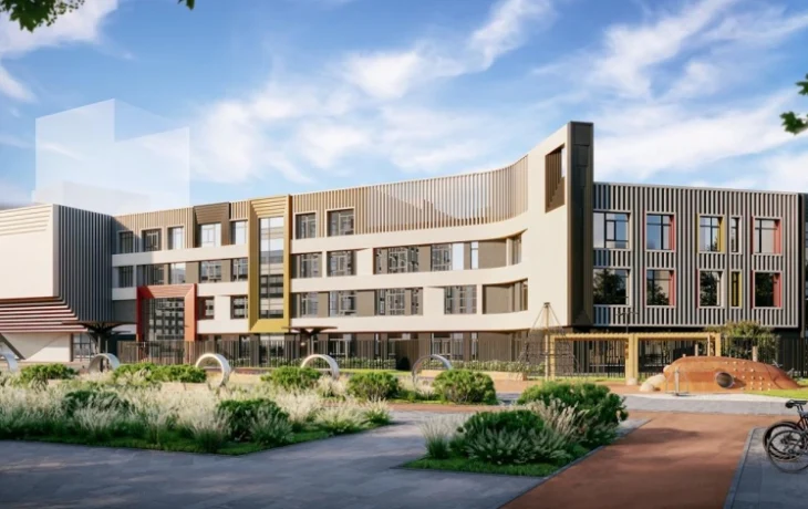 Владимир Ефимов: завершили монолитные работы в образовательном комплексе с уличным кинотеатром в Коммунарке