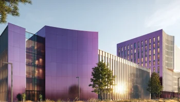 Фасады сливового оттенка украсят деловой центр в бывшей промзоне &laquo;Дегунино-Лихоборы&raquo;