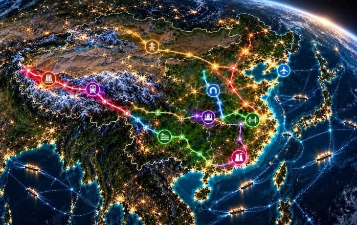 От гигантской ГЭС до подводных тоннелей: 10 масштабных инфраструктурных проектов Китая От гигантской ГЭС до подводных тоннелей: 10 масштабных инфраструктурных проектов Китая