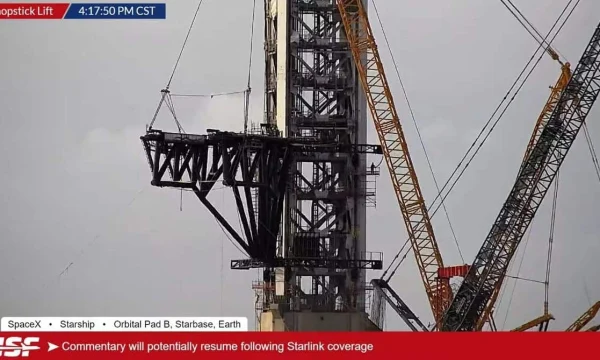 SpaceX оснастила &laquo;руками&raquo; вторую башню обслуживания Starship&nbsp;