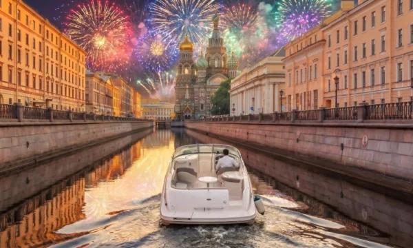 Небо над Невой в огне: День ВМФ глазами пассажиров катеров и яхт